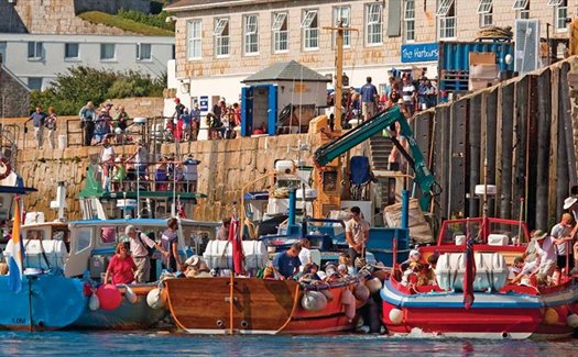 Bustling St Mary's Harbour